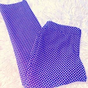 Jasmine & Juliana like new multi colored straight leg trousers size 12